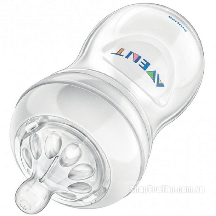 Núm bình sữa AVENT NATURAL cho bé từ sơ sinh, núm ti silicon cao cấp BaByC