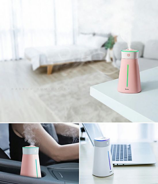 Máy phun sương, tạo ẩm, lọc không khí Baseus Slim Waist humidifier