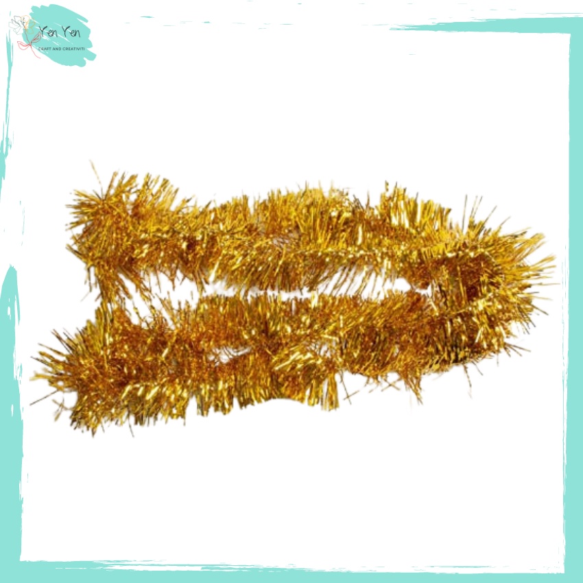 Dây kim tuyến trang trí noel, dây kim tuyến đủ màu giá siêu rẻ Yenyen Shop