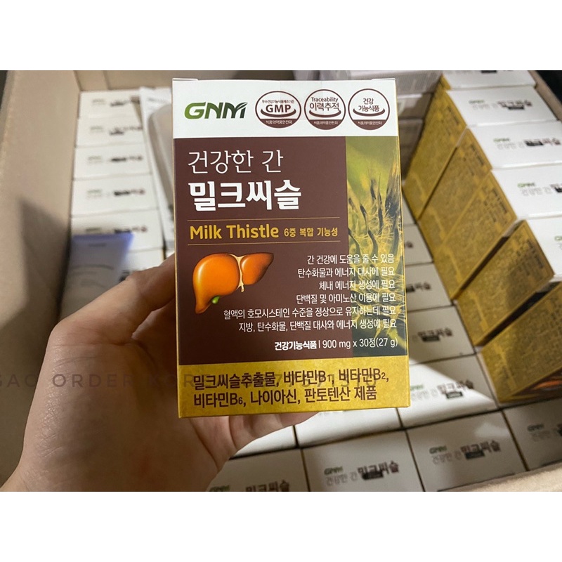 Viên bổ gan GNM NATURAL MILK THISTLE HÀN QUỐC 30 viên