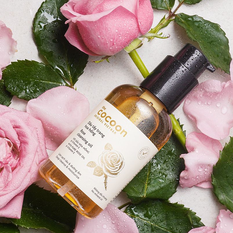 Dầu Tẩy Trang Tinh Dầu Hoa Hồng Cocoon Rose Cleansing Oil 140ML
