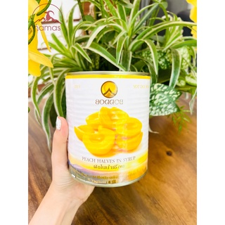 Đào ngâm Boddob - lon 820gr