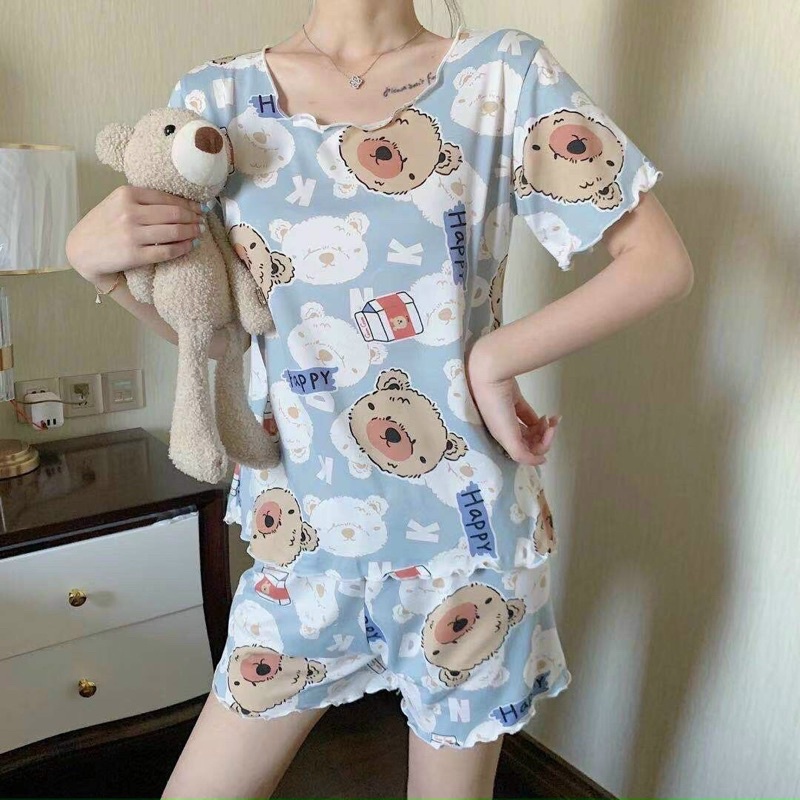 SET đồ bộ hoạt hình lai xoăn - 22.Lystore