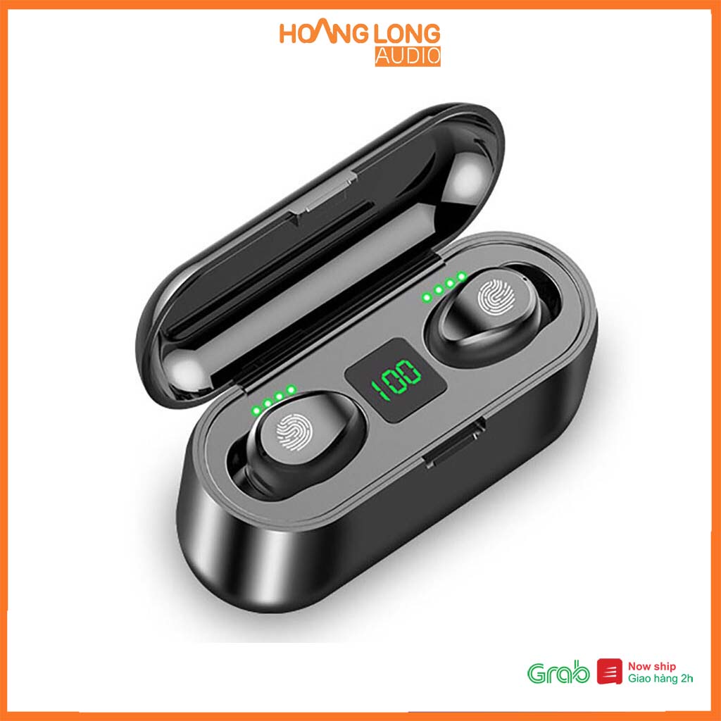 Tai nghe bluetooth Amoi F9 bản cảm ứng quốc tế | tai nghe không dây amoi f9 bản cảm ứng bảo hành đổi 1-6