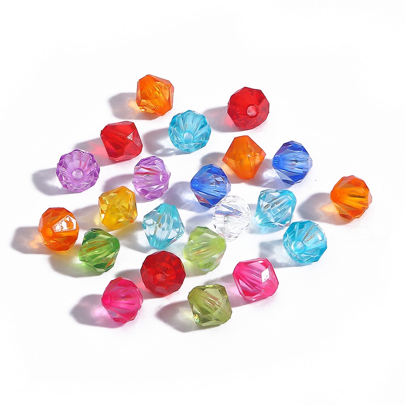 Hạt acrylic pha lê dùng làm đồ trang sức thủ công 4-10mm