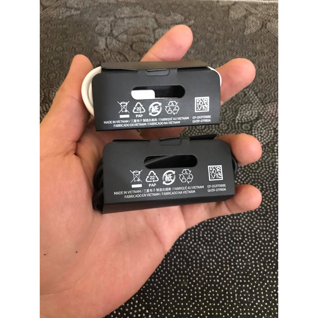 Dây Cáp USB Type C cho Galaxy S8, S9, S10, Note 8, Note 9. A31, A51, A71, A72, A52, A21s dài 1m - Hàng chính hãng