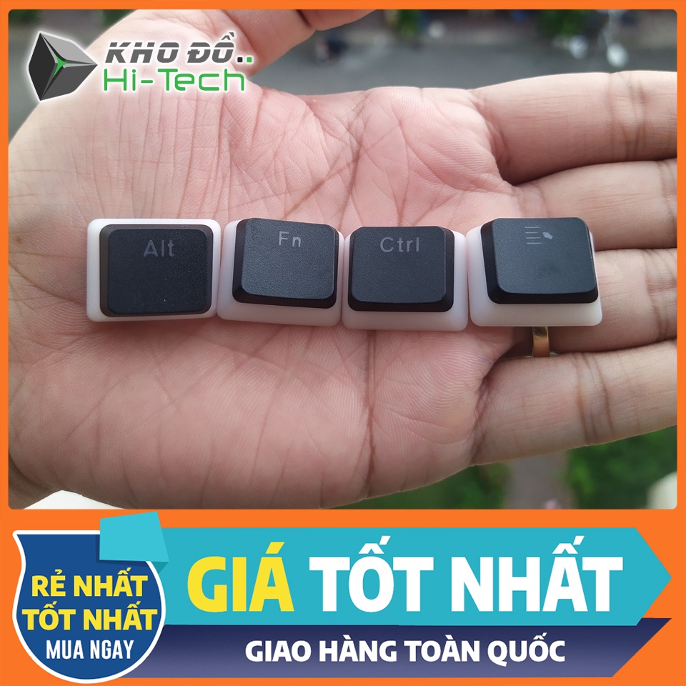 Keycap Pudding lẻ cho bàn phím cơ, xuyên led, chất liệu PBT dày dặn, in double-shot, bề mặt nhám