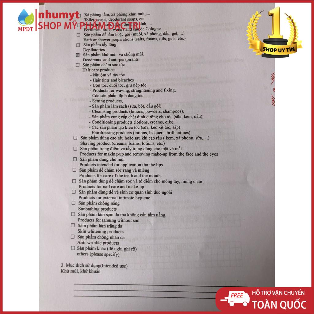 [ Chuẩn] Thảo mộc khử mùi hôi nách hồng, khử mùi hôi nách hôi chân, khử thâm nách, đen nách, se lỗ chân lông