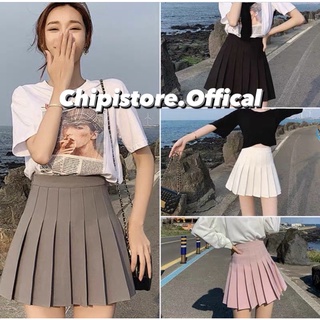 Chân váy tenis xếp ly eo cao - Chipistore.Offcical
