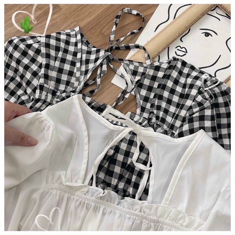 Áo kiểu nhún Loại 1