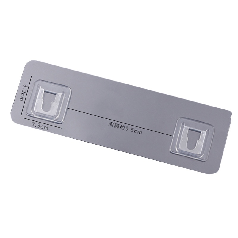 Miếng dán thay thế dự phòng U đơn, U đôi cho kệ Remote, Miếng dán kệ nhà tắm thay thế thông minh tiện dụng