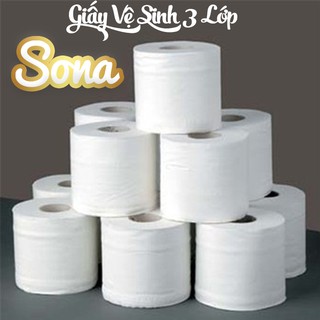 Giấy Vệ Sinh 3 Lớp Cao Cấp SoNa