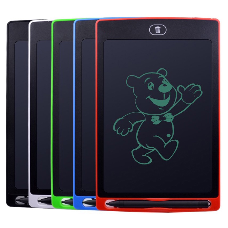 Bảng Viết Tự Xoá - Vẽ LCD - Điện Tử Thông Minh Cho Bé 8.5inch