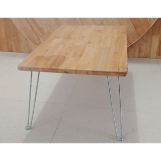 BÀN XẾP HỌC SINH GỖ CAO SU 50x70