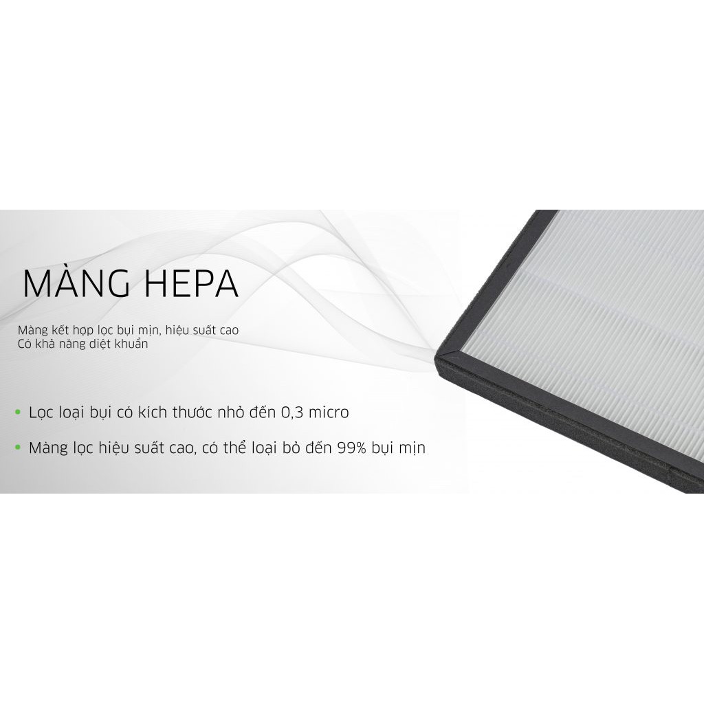Máy lọc không khí Kangaroo KG36AP2   Hiển thị chất lượng không khí bằng màn hình LED - Có hẹn giờ