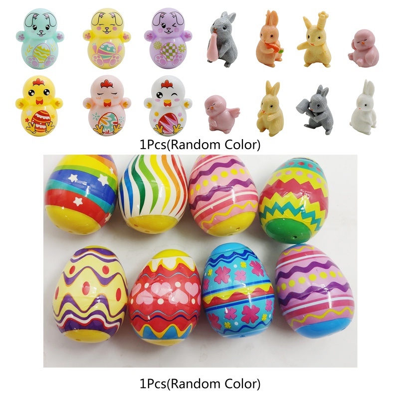 Bộ Đồ Chơi Rút Vỏ Trứng Phục Sinh Mini 2 / 3 &quot;Nhiều Màu Cho Bé