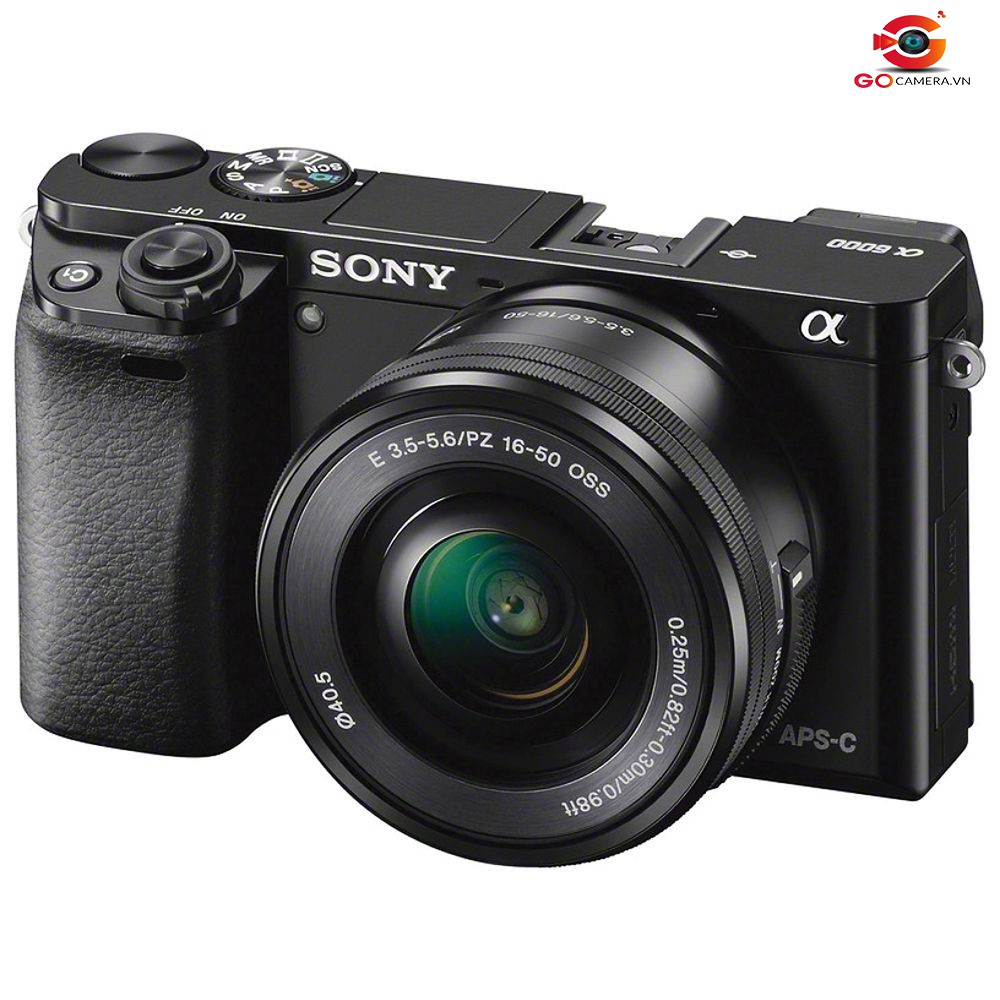 Máy ảnh Sony A6000 + Ống kính 16-50mm F/3.5-5.6 OSS (Hàng chính hãng-tặng túi Sony, thẻ nhớ 32GB)