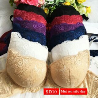 Sét quần áo lót toàn ren mút dày