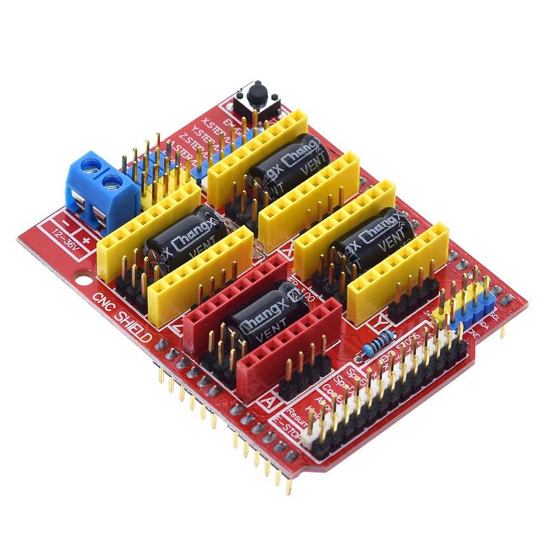 Máy khắc cnc Shield v3 mới / Máy in 3D / Bảng mở rộng trình điều khiển A4988 cho Arduino