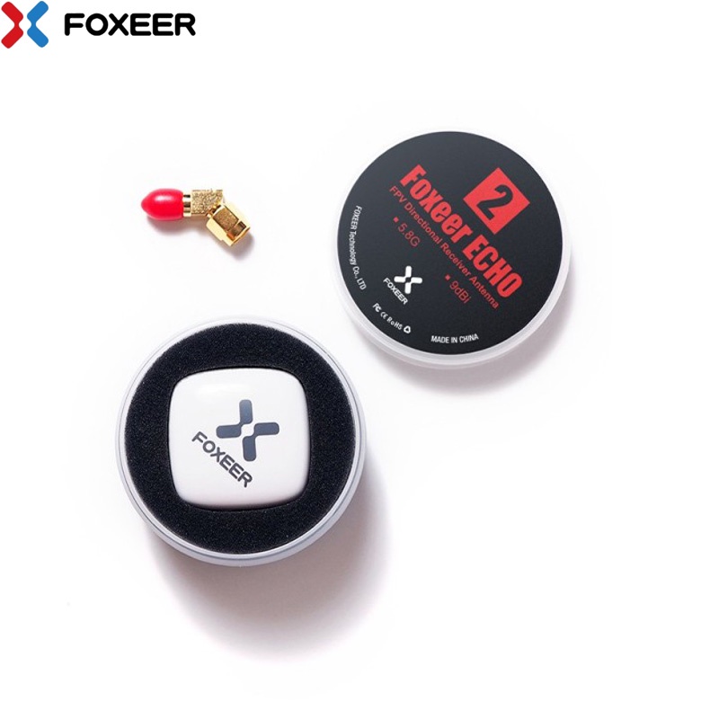 Ăng Ten Foxeer Echo 2 9dBi 5.8GHz RHCP LHCP SMA Mini FPV Cho Máy Bay Điều Khiển Từ Xa
