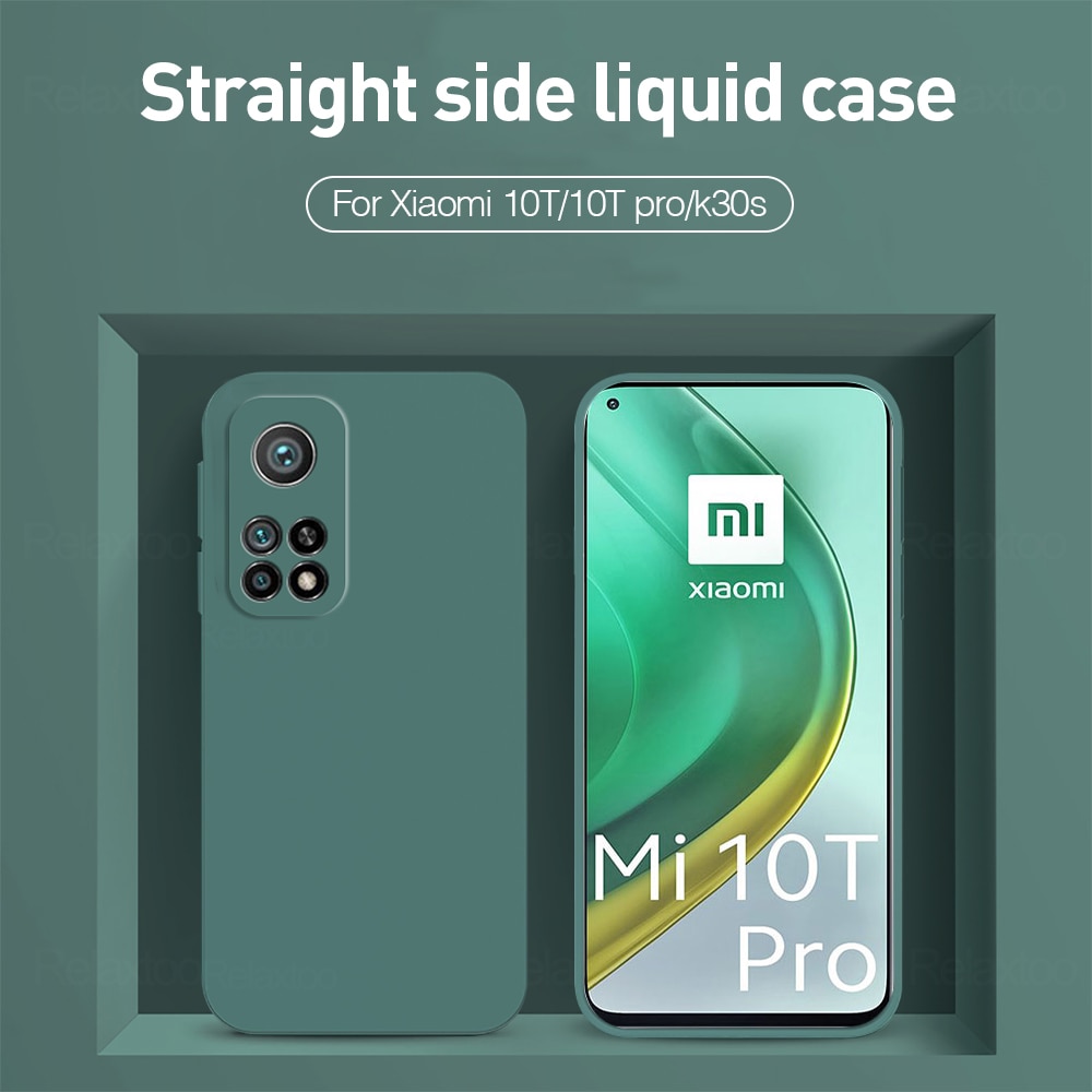 Ôp Điện Thoại Silicon Dẻo Vuông Thời Trang Chống Rơi Cho xiaomi mi13t 12t 11t 10t mi 13t pro 5g Ốp