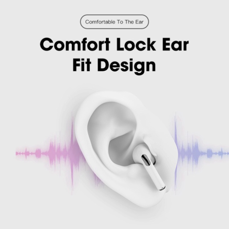 Tai nghe bluetooth tws pro4 nhỏ không dây hifi phong cách thể thao cho android