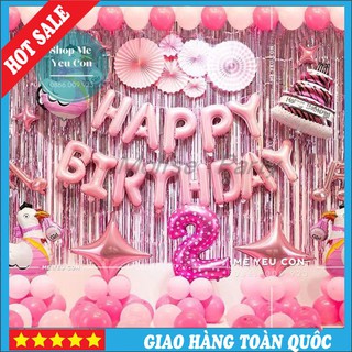 Trang Trí Tiệc Sinh Nhật, Bóng Bay Happy Birthday, Tổ Chức Sinh Nhật Cho Bé Gái Tuổi Gà 🔥HOT 2021🔥
