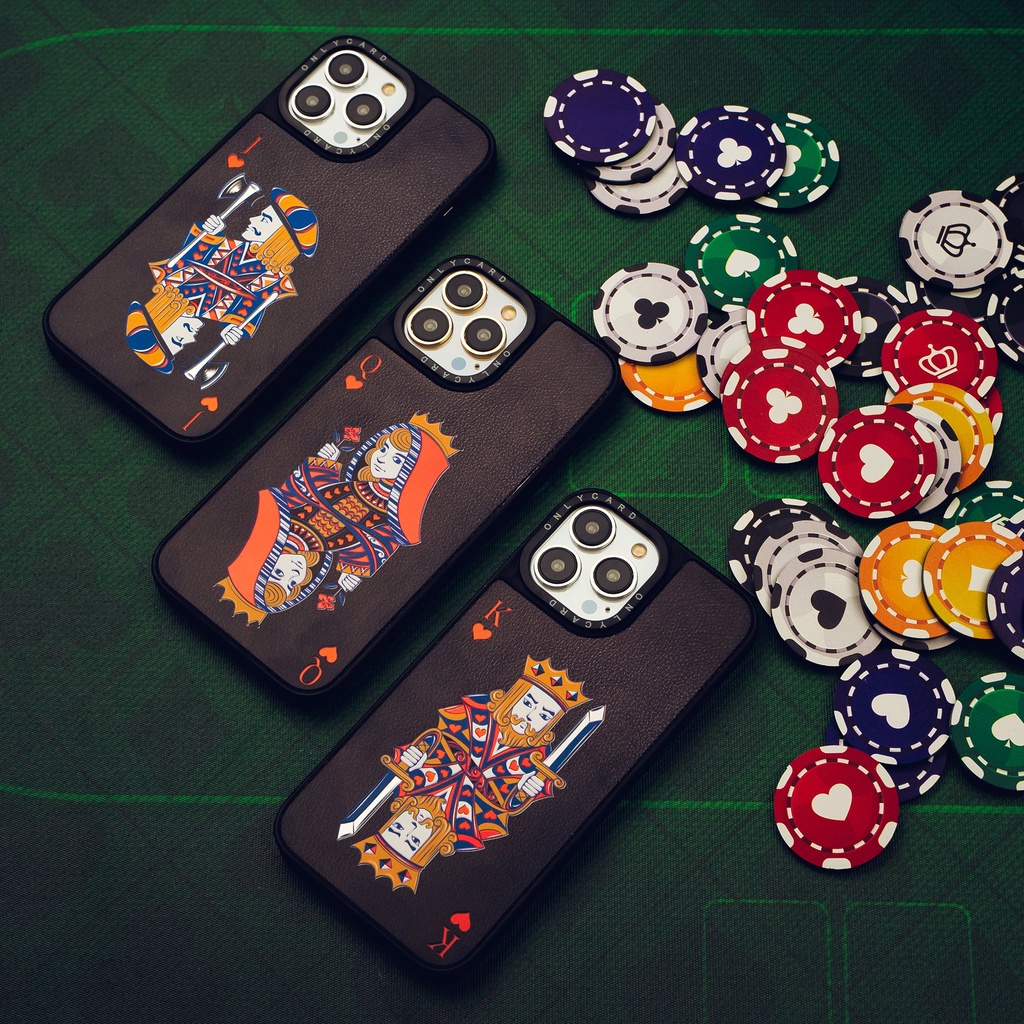 Ốp lưng thông minh ONLYCASE_POKER Q_16/Dành cho các dòng IPhone 7/7plus/8/8plus/x/xr/xs/11/12/13/pro/promax