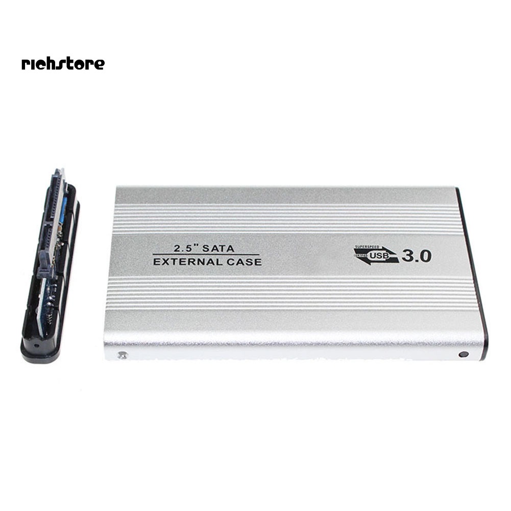 Hộp Đựng Ổ Cứng Ngoài USB 3.0 / 2.0 HDD SSD 2.5inch SATA Bằng Kim Loại | BigBuy360 - bigbuy360.vn