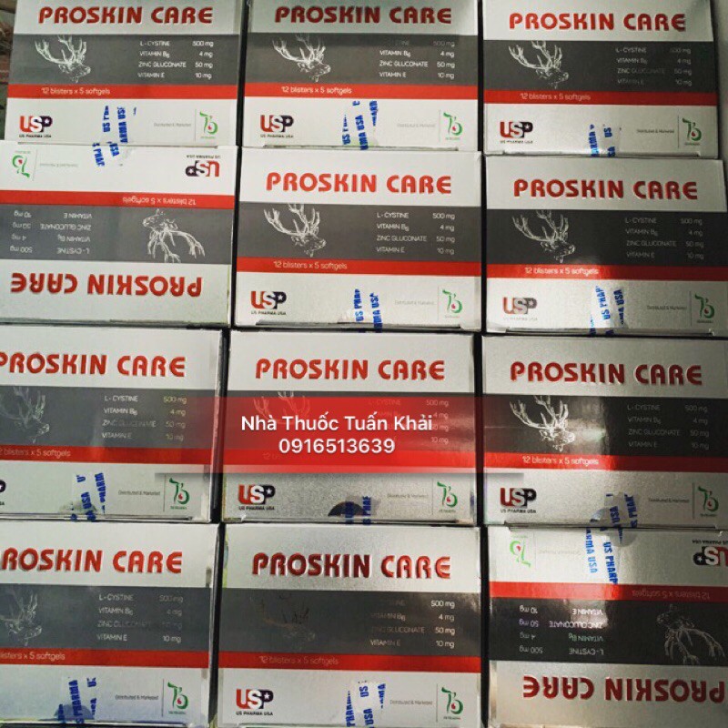 Viên uống sáng da PROSKIN CARE 60 viên