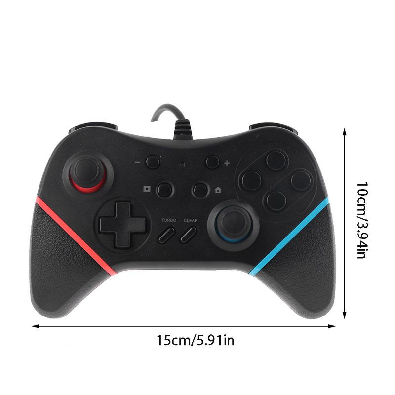 HSV Game Controller Gamepad Portable Gaming Joystick Handle for Switch PC Games