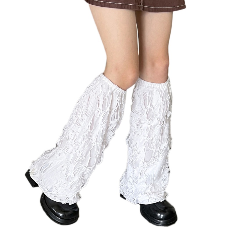 Vớ Dài Đến Đầu Gối Khoét Lỗ Phong Cách Punk Rock Đường Phố Punk Dành Cho Nữ Xixi