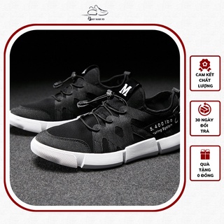 Giày thể thao sneaker nam D54, phong cách trẻ trung năng động, đế cao su non đi cực êm