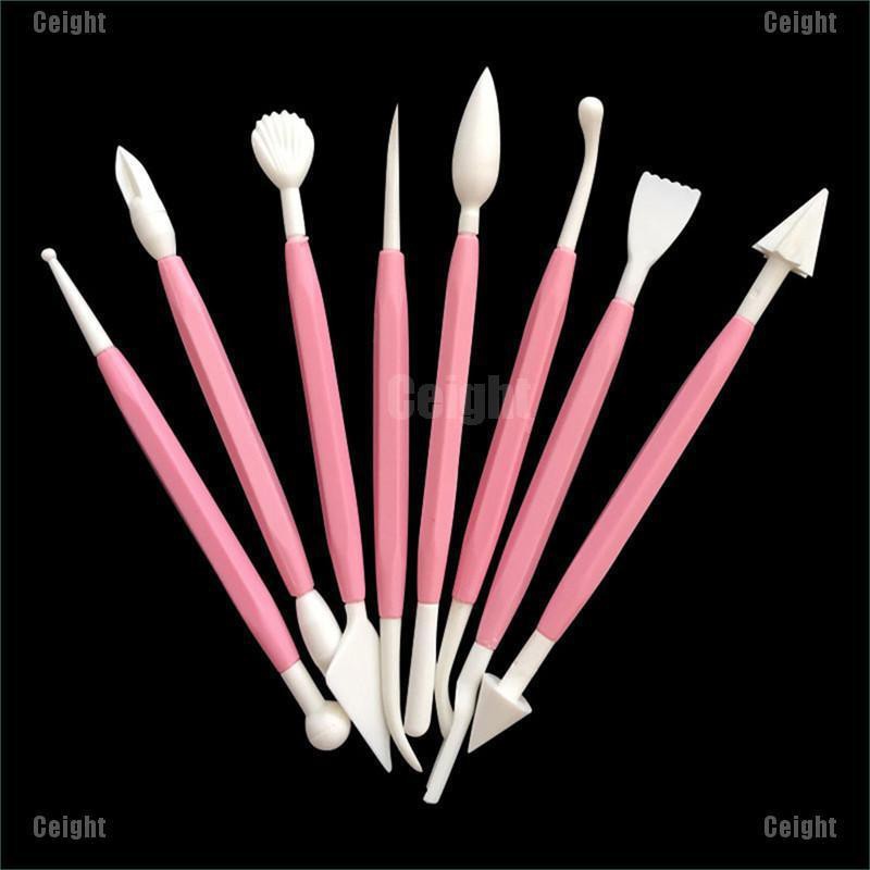 Set 8 Dụng Cụ Tạo Hình Đất Sét Đồ Chơi Cho Bé