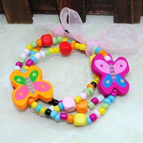 Hạt Gỗ đủ màu xinh xắn dùng trang trí dùng làm sách vải, xỏ vòng tay, làm đồ handmade, decor nhà cửa hàng