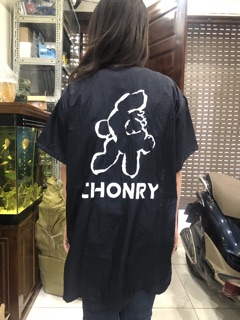 Áo mặc cắt lông chó Chonry