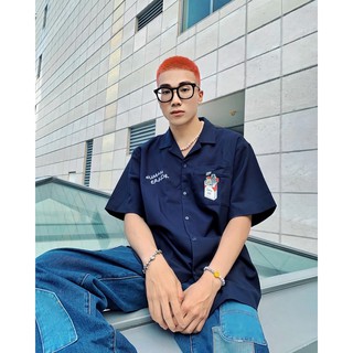 Sơmi Daisy Kills <Xanh Đen>