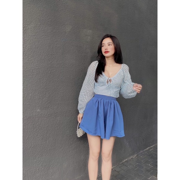 Set Áo Nâu Bèo Short