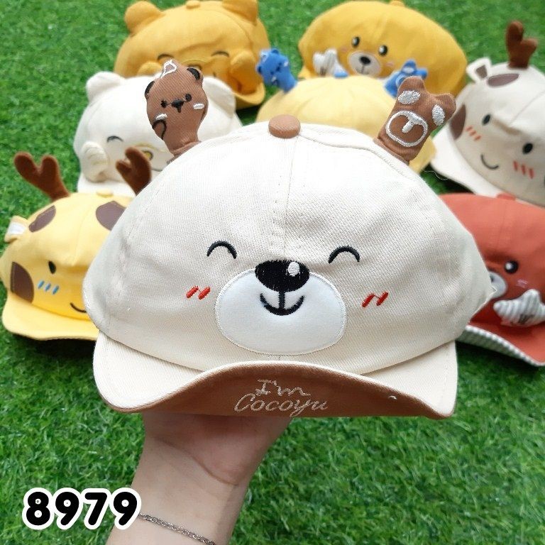 NÓN KẾT TRẺ EM NHIỀU MẪU DỄ THƯƠNG CHO BÉ TỪ 6M - 24M (2)