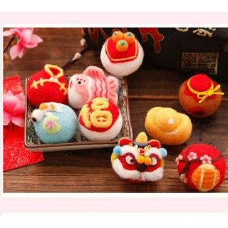 SALE 50 TIỆC CHIA TAY [BỘ KIT LEN CHỌC] Chủ đề Tết cổ truyền