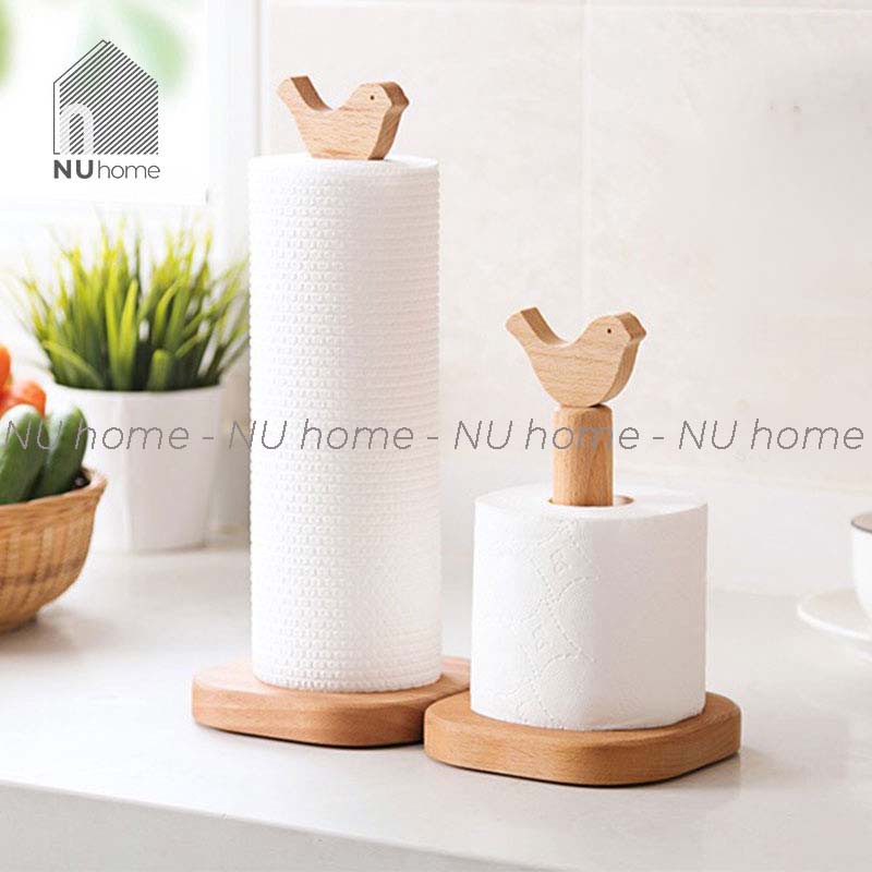 nuhome.vn | Cây để giấy ăn - Toki, cây để giấy nhà bếp bằng gỗ cao cấp được thiết kế mộc mạc, sang trọng và đẹp mắt