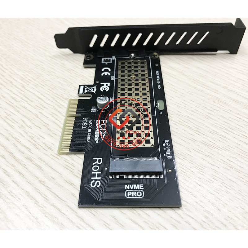 Card lắp SSD M.2 NVMe PCIe 2280 to PCI-E 4X