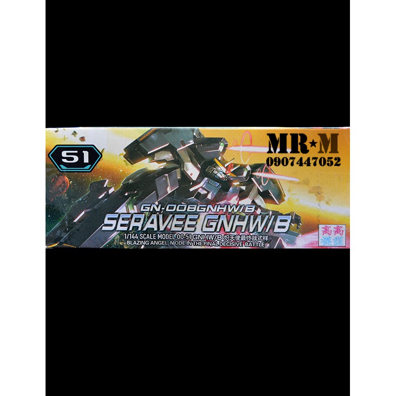 Mô hình lắp ráp Gundam Seravee Gnhwib