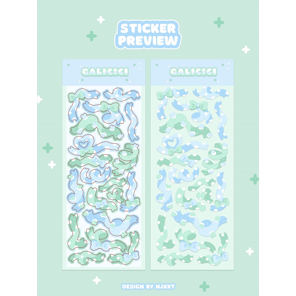 Peach 1Pcs Colour ribbon sticker Journal Scrapbook Decor Sticker