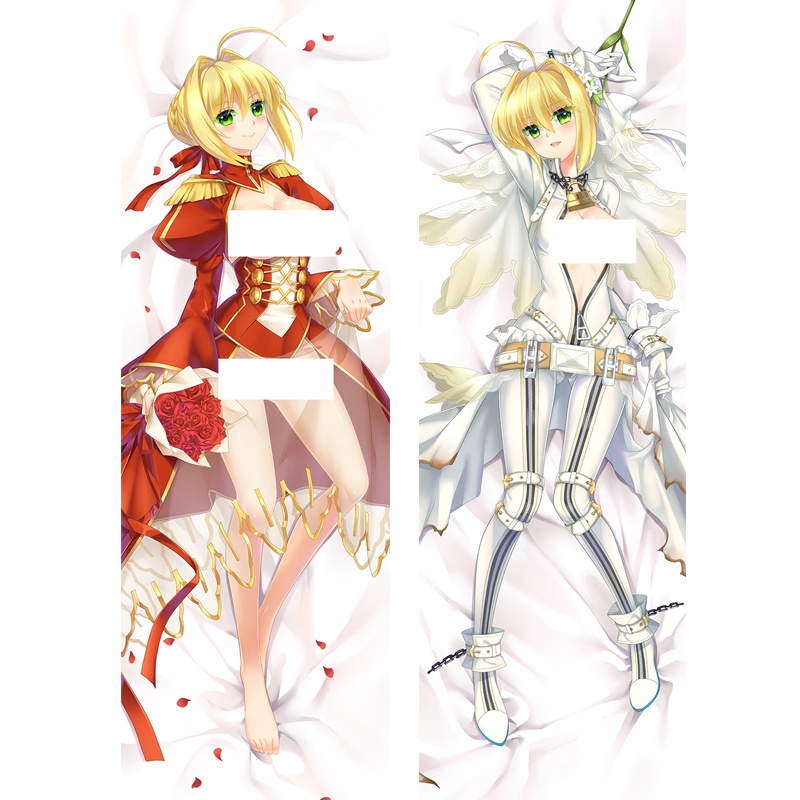 Vỏ Gối In Hình Nhân Vật Nữ Anime Fate / stay Night / Fate Zero Gợi Cảm