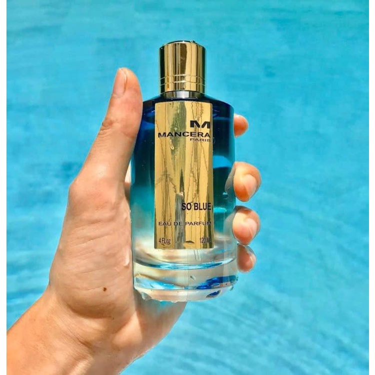 Nước hoa unisex mát mẻ Mancera So Blue EDP