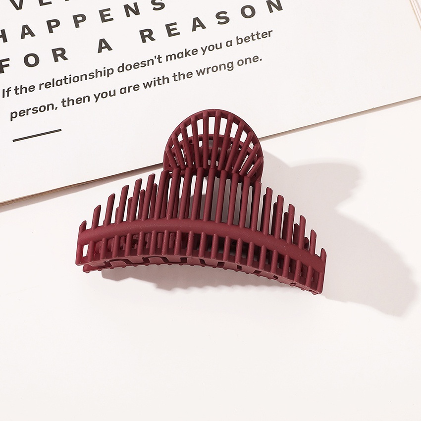 Kẹp tóc Haimeikang hình bán nguyệt phong cách đơn giản đa năng thời trang Hàn Quốc