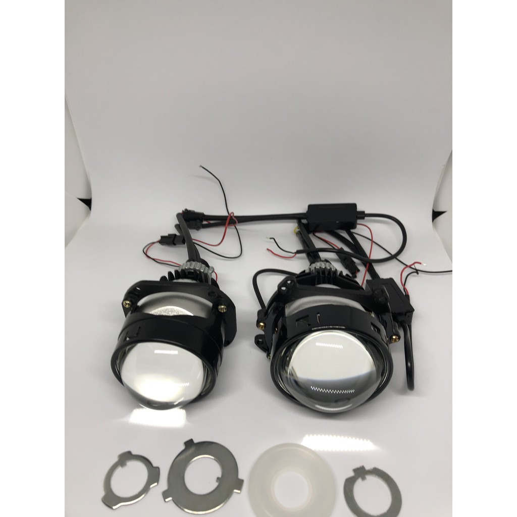 1 BILED 55w đui xoáy không khoét chóa đèn 2,5 inch, 3,0 inch siêu sáng