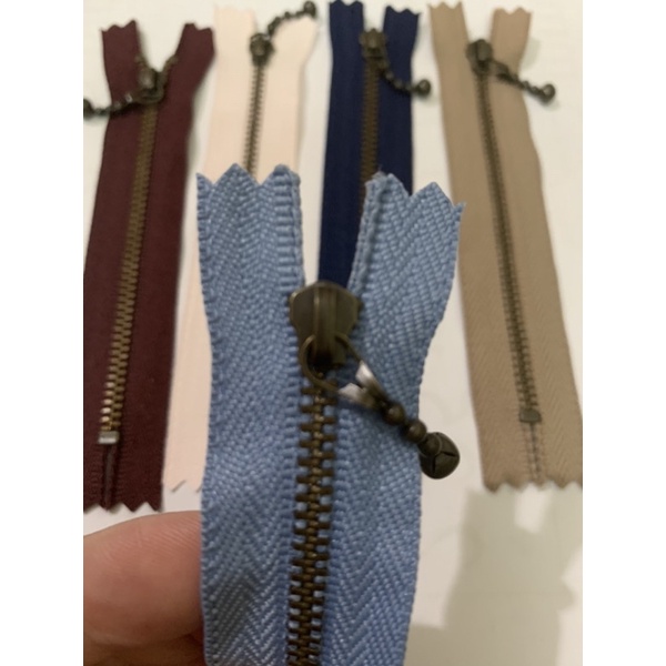 Khoá dây kéo đồng làm túi, ví handmade, quilt