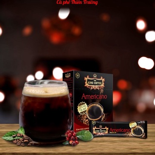 🎶🎶GIÁ SỈ🎶🎶Cà phê hòa tan KING COFFEE Americano - Hộp 15 gói x 1g (15g)